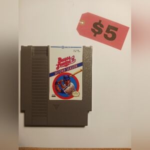 NES Bases Loaded (second season) 1990 Video Game Nintendo